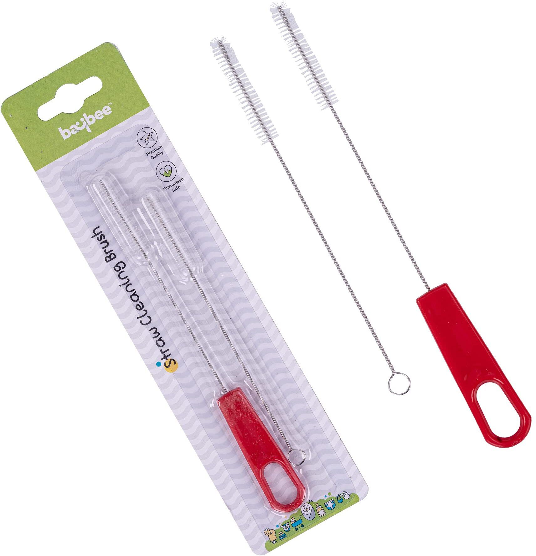 Premium Straw Cleaning Brush Combo Cleaner Set Of 2-Pieces Rotation 360 Degrees-image-45