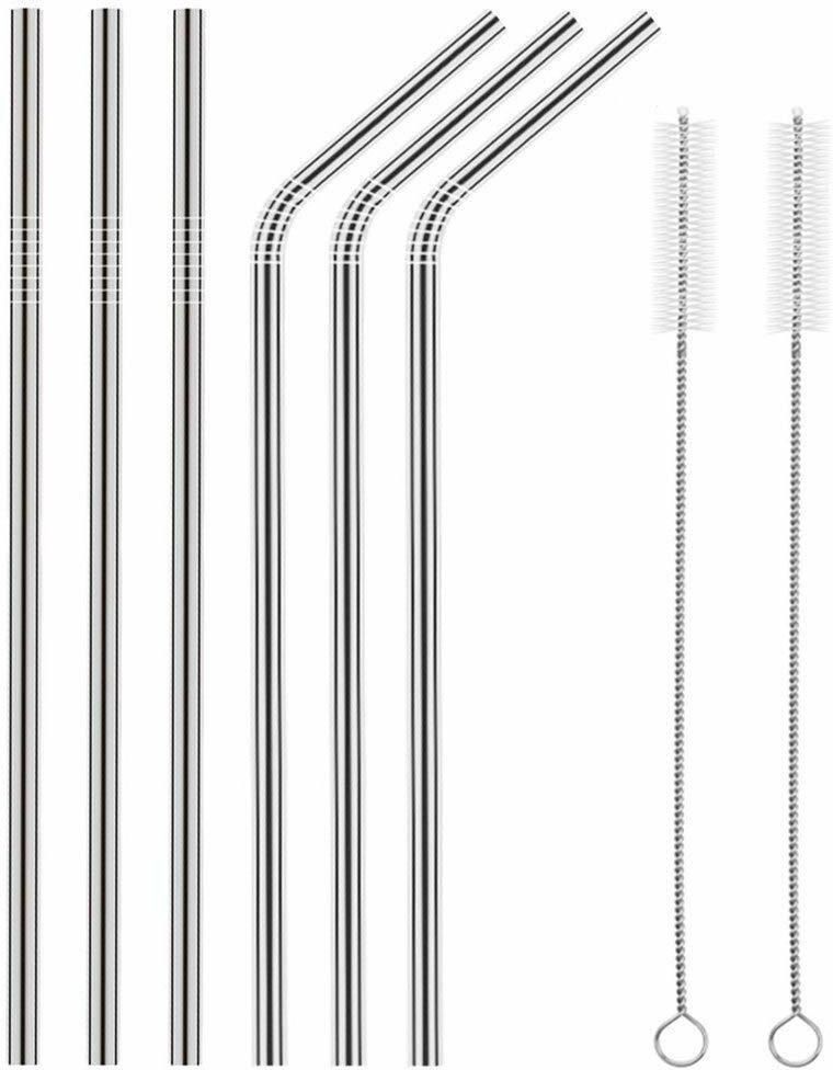 Straws with Cleaning Brush for Kids & Adults-image-8
