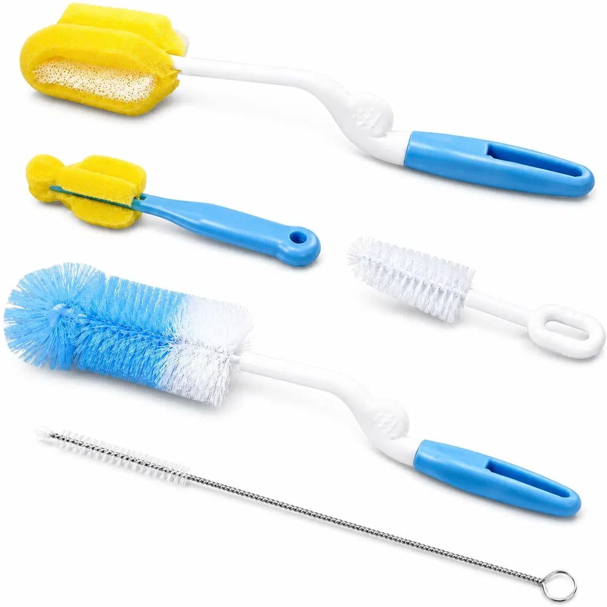 deziyna Bottle Cleaning Brush Set with Cleaners for Jars, Tumblers & Sports Bottles-picture-41
