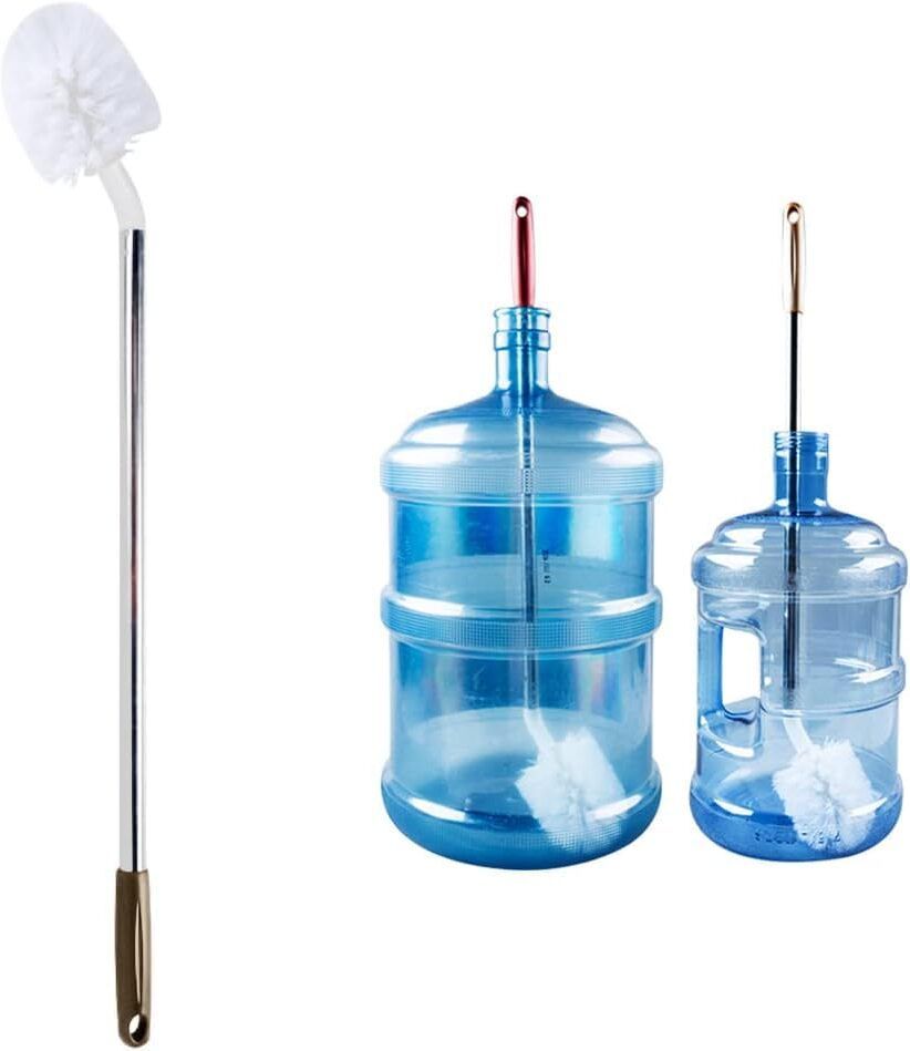 Extra-Long Flexible Water Bottle Brush – L-Shaped Cleaning Tool for Water Jugs-image-44