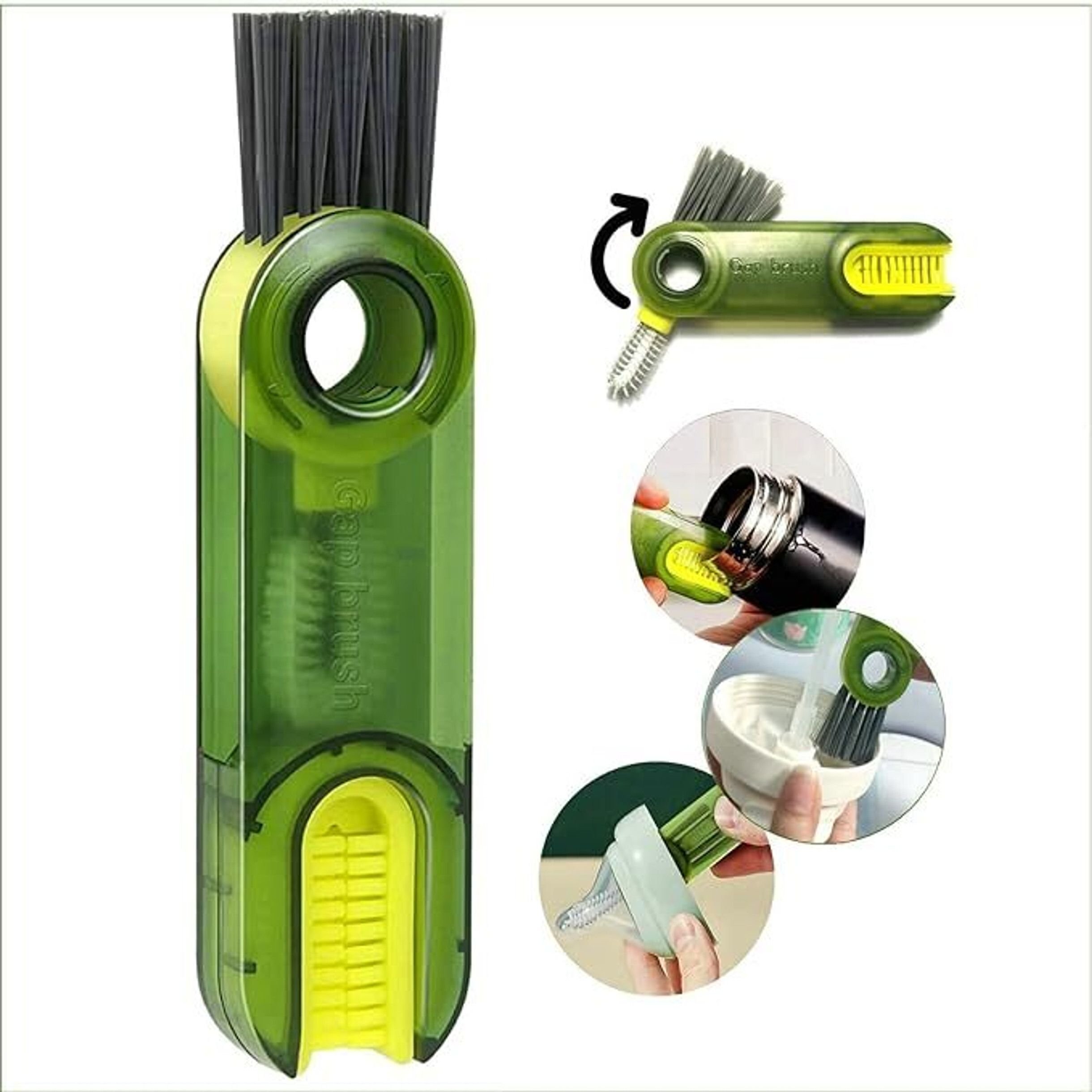 Multifunctional Cleaning Brush, Cup Lid Gap Cleaning Brush-image-40