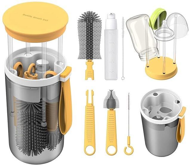 debrifi 6 in 1 Travel Baby Bottle Cleaning Kit-picture-12
