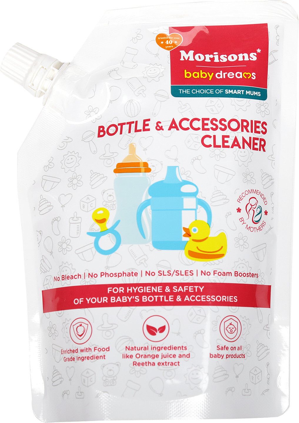Bottle & Accessories Cleaner - Refill Pack 500ml