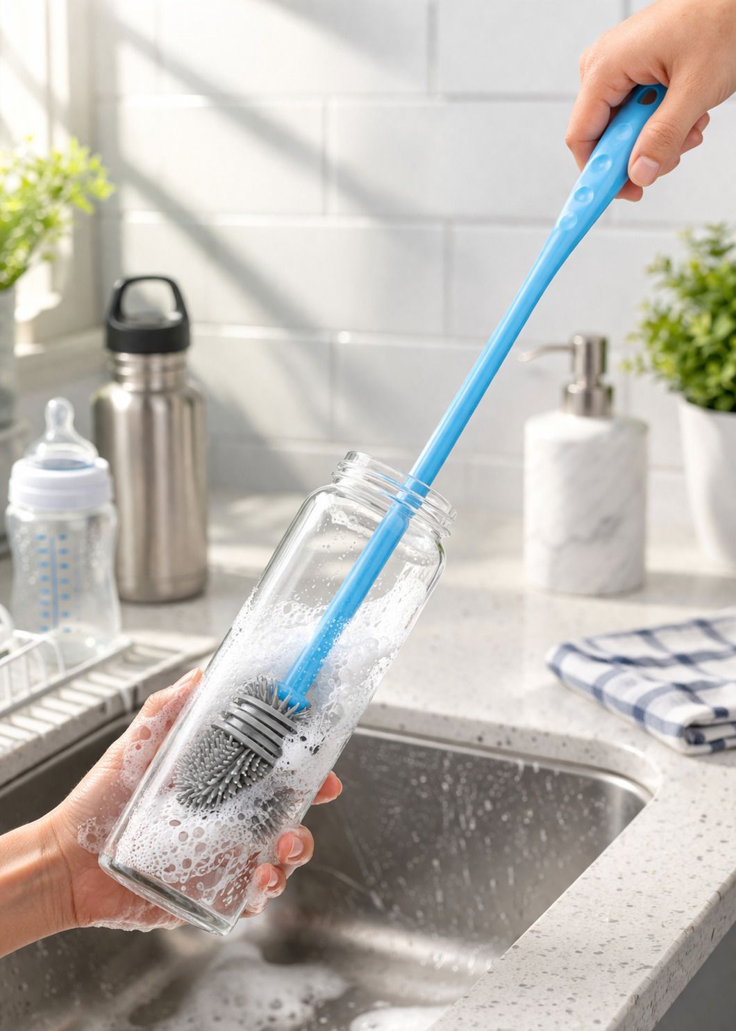 homfyra BOTTLE CLEANING BRUSH SILICONE-picture-20