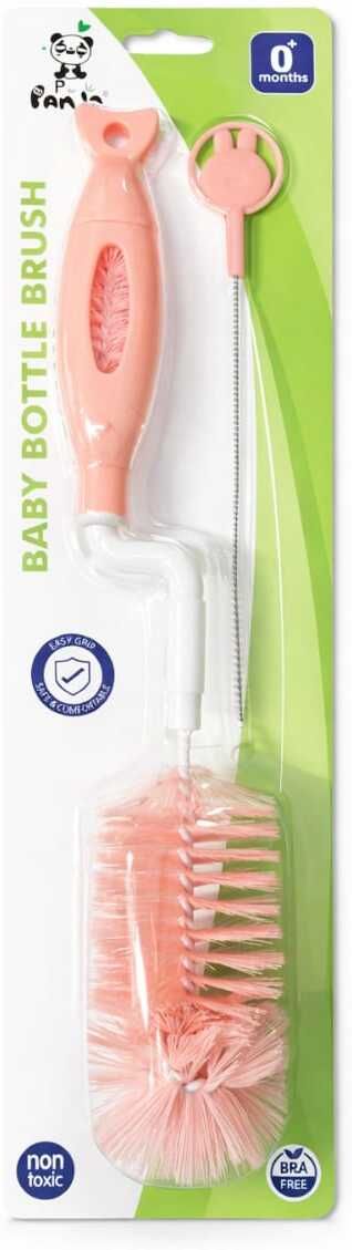 Baby Bottle Cleaning Brush Set (2-in-1 Nipple & Bottle Cleaner)-image-10