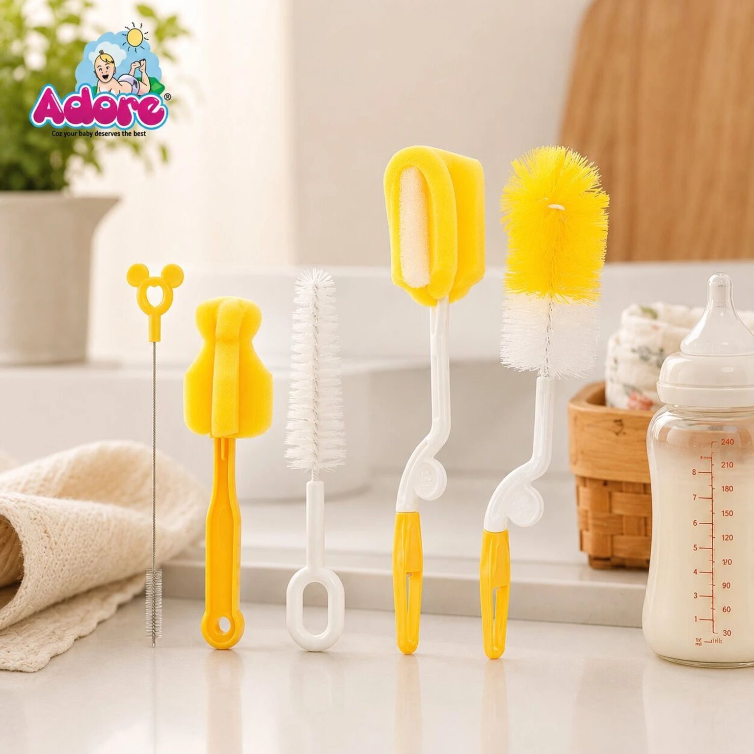 Supreme 5-Piece Baby Brush Set-image-5