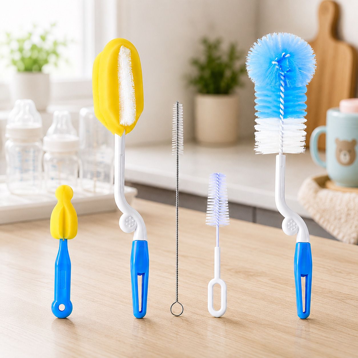 hitshree Sipper Bottle Cleaning Brush Kit-picture-16