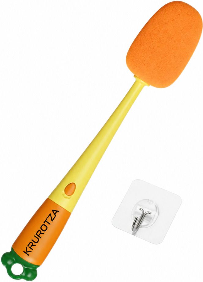krurotza 3 in 1 Multi Bottle Cleaner Sponge Brush Cup Lid Gap Bottle(Multi)-picture-14