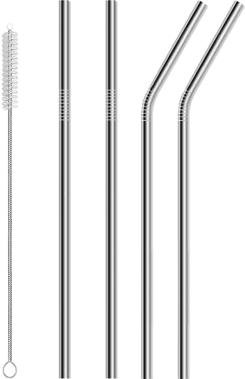 huncha 1 Straw Brush With 2 Straight & 2 Bent Straw Reusable, Perfect for Cocktail-picture-10