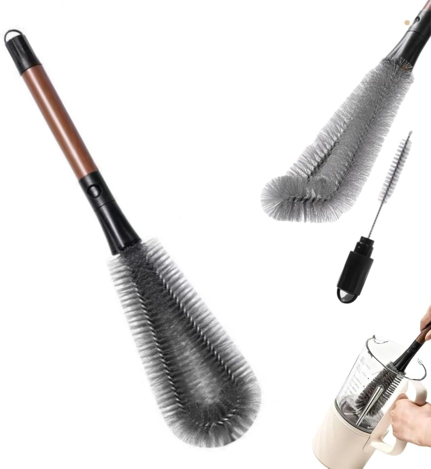 zimvexasales 2-in-1 Long Handle Blender Cleaning Brush-picture-47