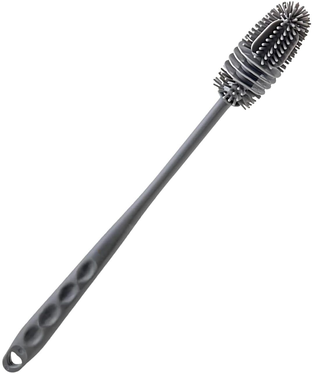 trendikka Silicone Bottle Cleaning Brush Long Handle for Water Bottle & Jar-picture-36