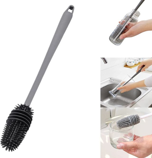 Bottle Cleaner Brush|Long Handle Deep Cleaning Brush|Baby Bottle Cleaner-image-20