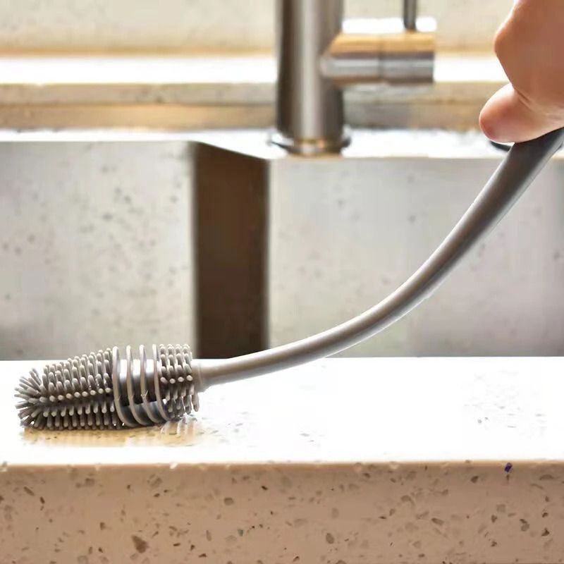 Brush for Washing Water Bottle, Narrow Neck Containers, Hydro Flask, Bottle-image-23