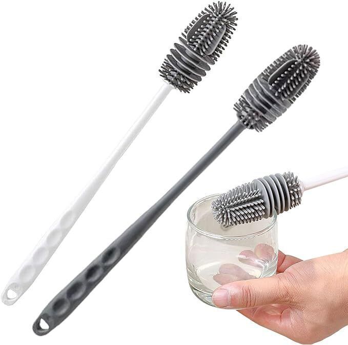 004 Long Bottle Brush 2PCS