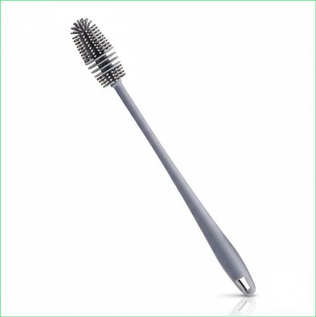 bubblino Silicone Baby Milk & Water Bottle Cleaning Brush with Long Handle-picture-22