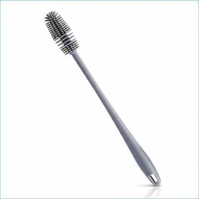 bubblino Silicone Baby Milk & Water Bottle Cleaning Brush with Long Handle-picture-45