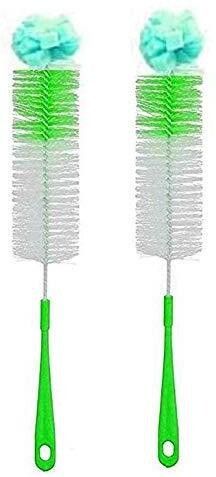 Long Bottle Cleaning Brush for Clean All Sizes of Bottles Bottle Cleaning Brush Glass and Bottle Plastic Cleaning Brush Water Bottle Cleaner Tool Nylon Brush - 2 pieces-image-24