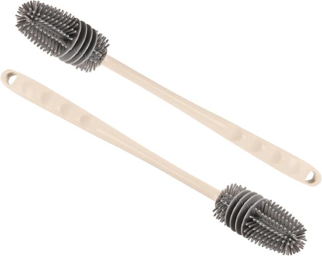 2 Bottle Cleaner Brush|Long Handle Deep Cleaning Brush|Baby Bottle Cleaner-image-43