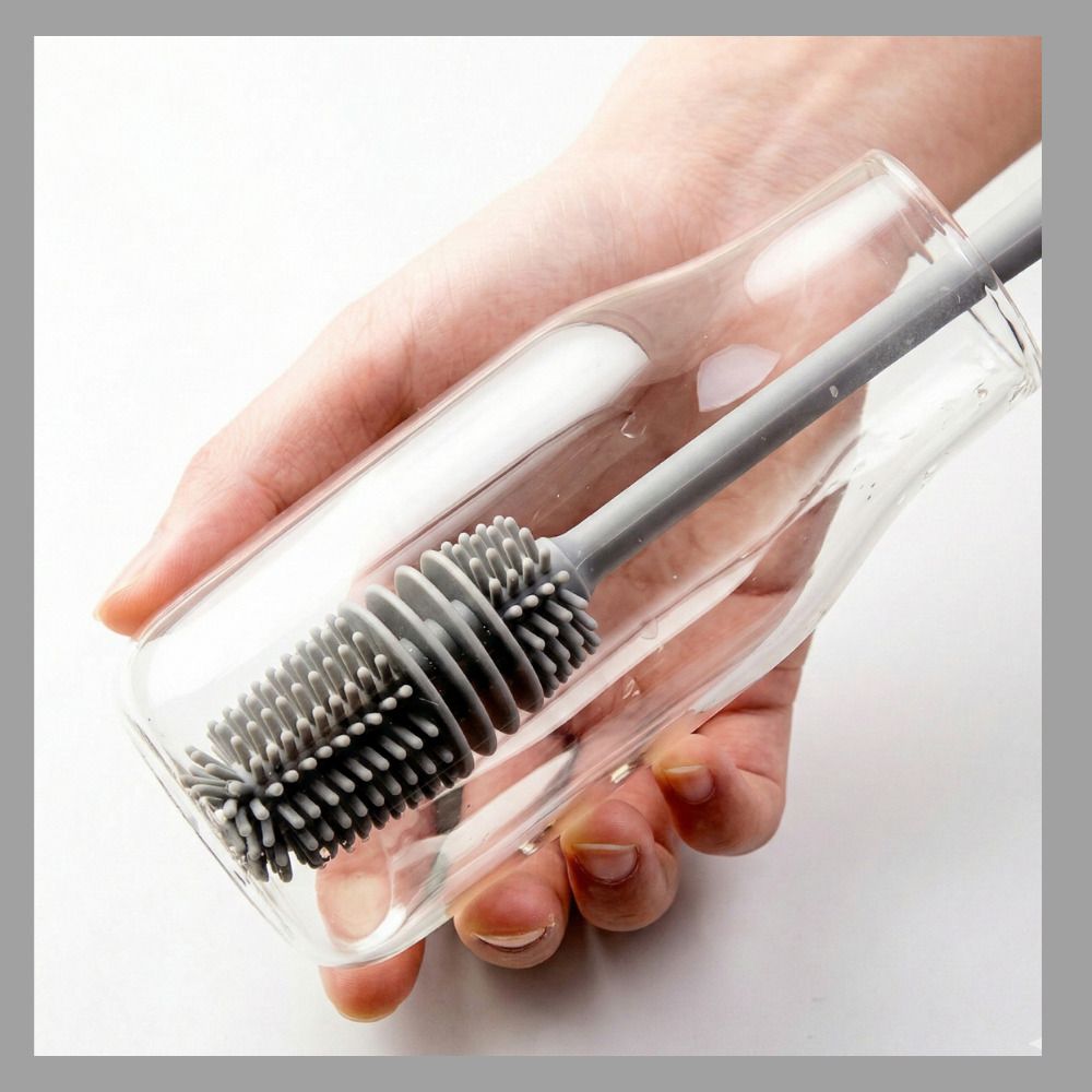 Silicone Cleaning Brush Long Handle for Water Bottles (Pack of 2)_R18-image-30