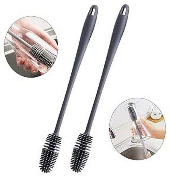 msstore Long Handle Silicone Bottle Cleaner Brush Pack of 2-picture-11