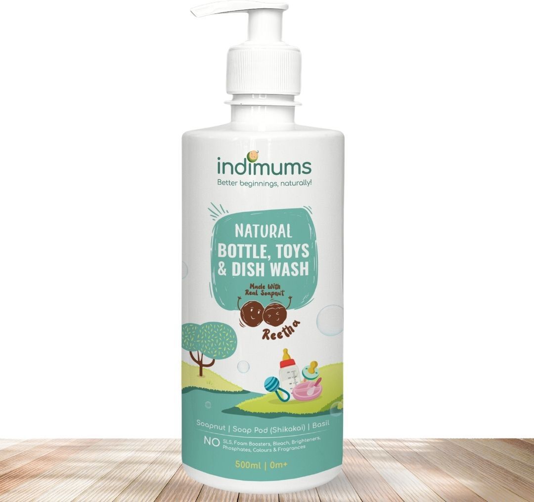 Natural Baby Bottle Cleanser Liquid, Herb-based, Antibacterial-image-28