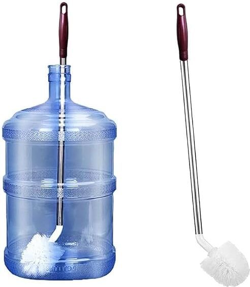 Water Can Cleaning Brush/ 360° Rotating Long Handle Cleaner Brush (Pack Of 2)-image-48