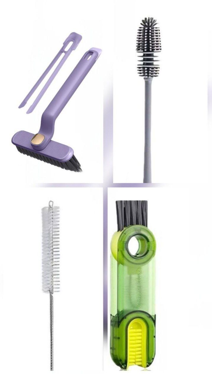 Bottle Cleaning Brush Set – Lid Groove, Straw Cleaner, Bottle Brush, Gap Cleaner-image-32