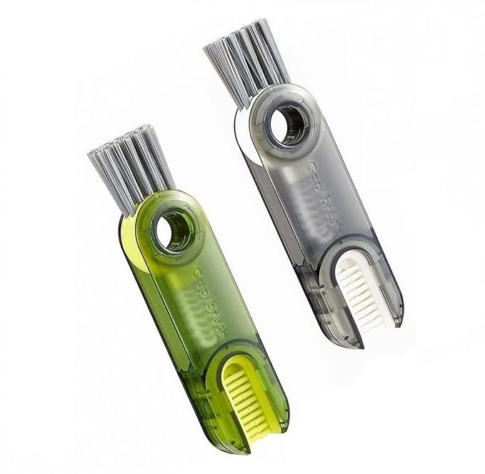 2 pcs 3 in 1 Cup Lid Gap Cleaning Brush, Bottle lid Cleaning Brush-image-48