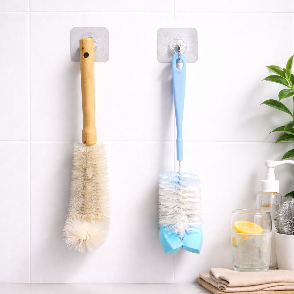 nirova 2-in-1 Bottle Cleaner Brush Set with Soft Bristles & Ergonomic Handle-picture-12