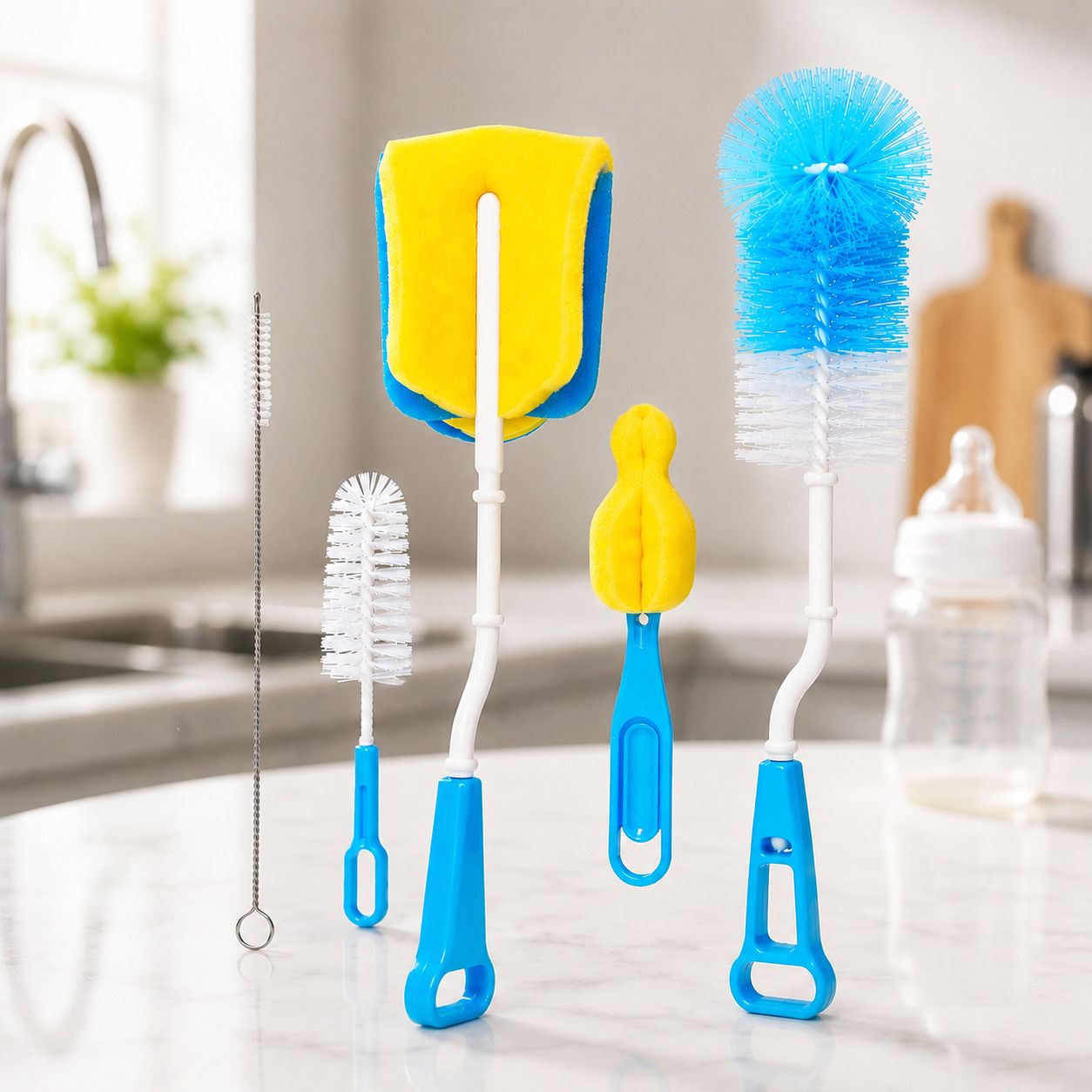 hitshree Reusable Bottle Cleaning Brush Set-picture-14