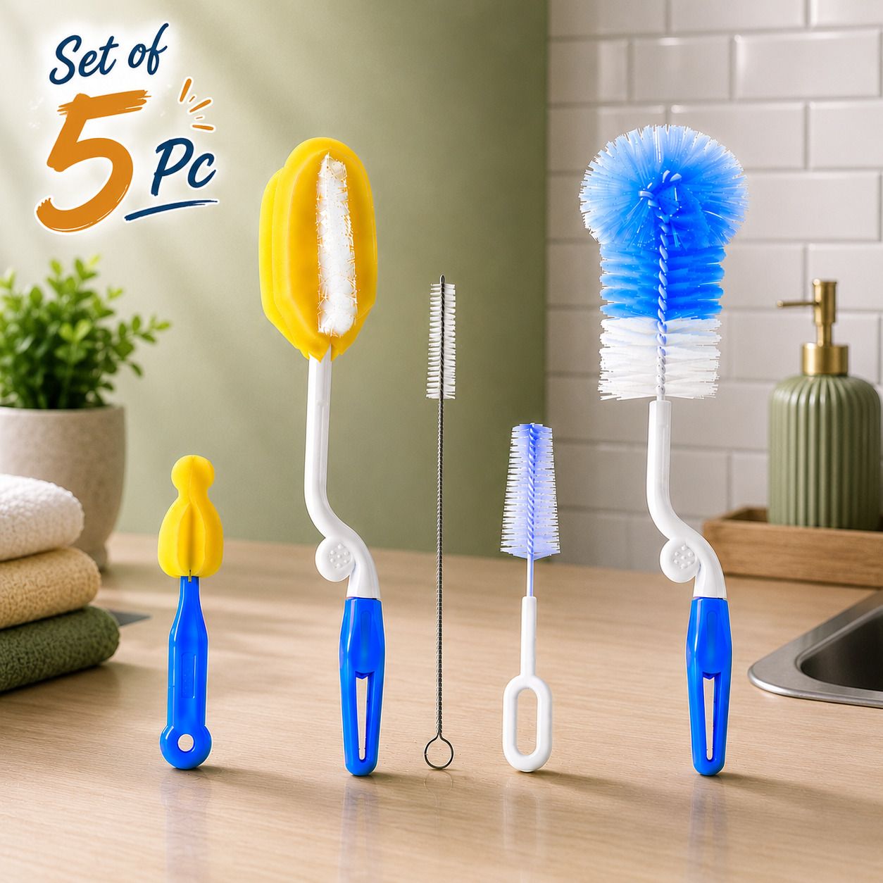hitshree Bottle Brush Set for Kitchen-picture-31
