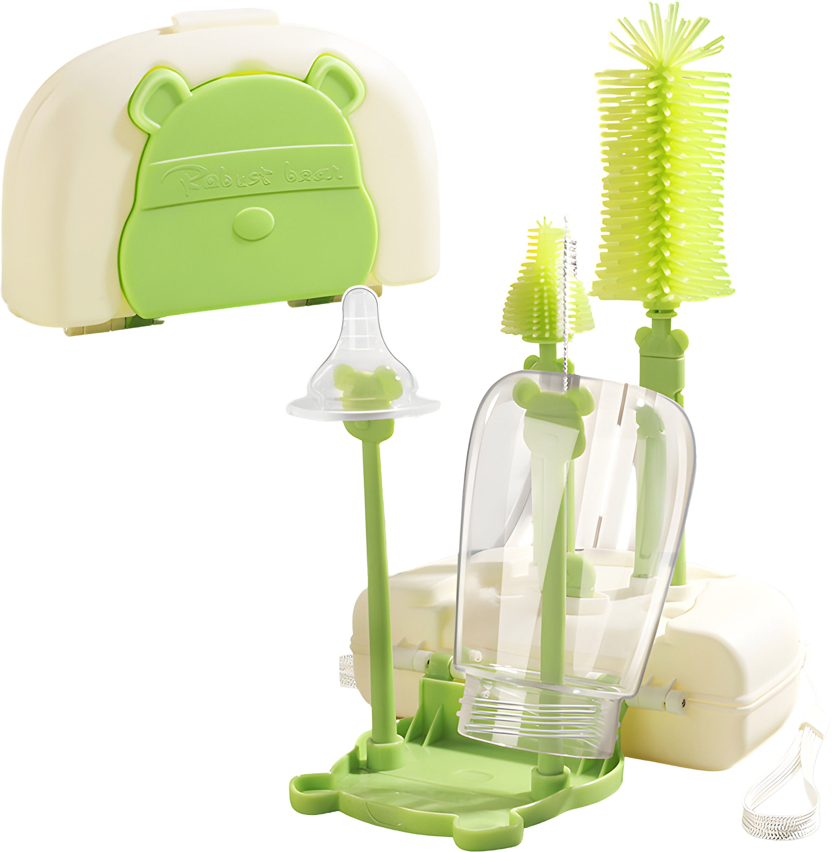Baby Bottle Brush Set For Your Baby’S Feeding Bottle Brush And Nipple Cleaner-image-48
