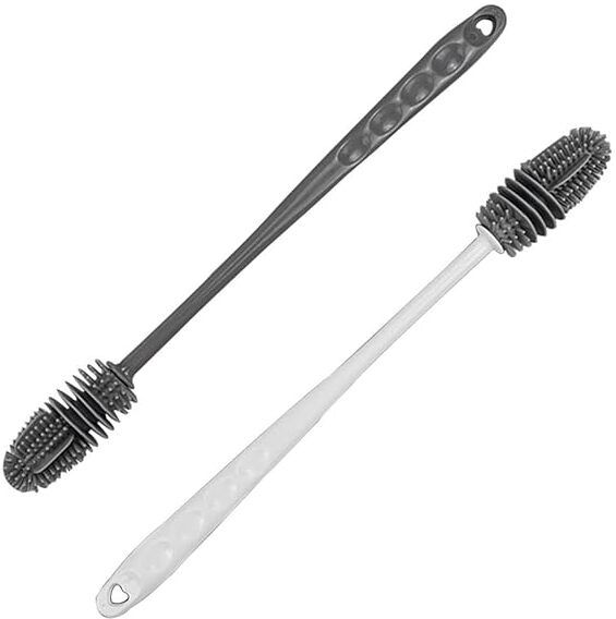 ananth Long Handle Silicone Bottle Cleaner Brush for Washing Water Bottle(Pack Of 2)-picture-14
