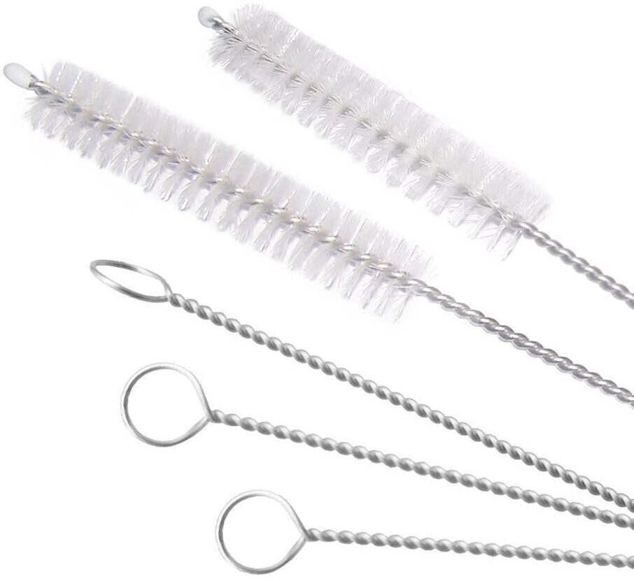 Stainless Steel Straw Cleaning Brush for Drinking Pipes, Easy to Use