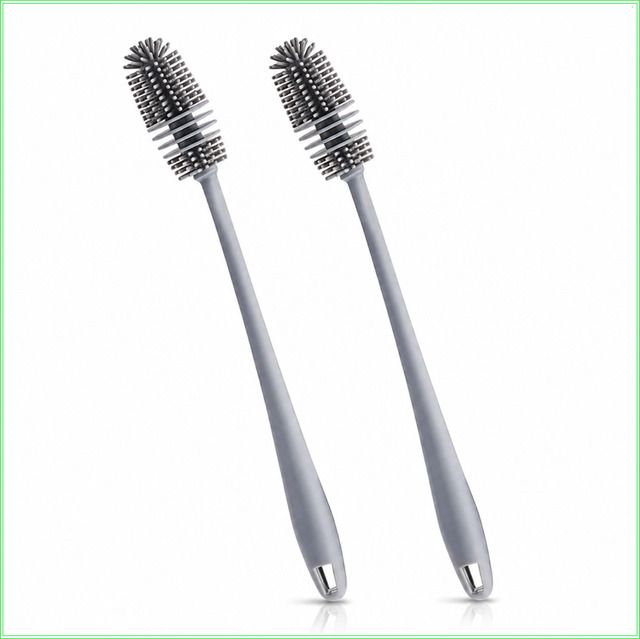 bubblino Baby Bottle Cleaning Brush with Soft Silicone Bristles | BPA Free Cleaner-picture-38