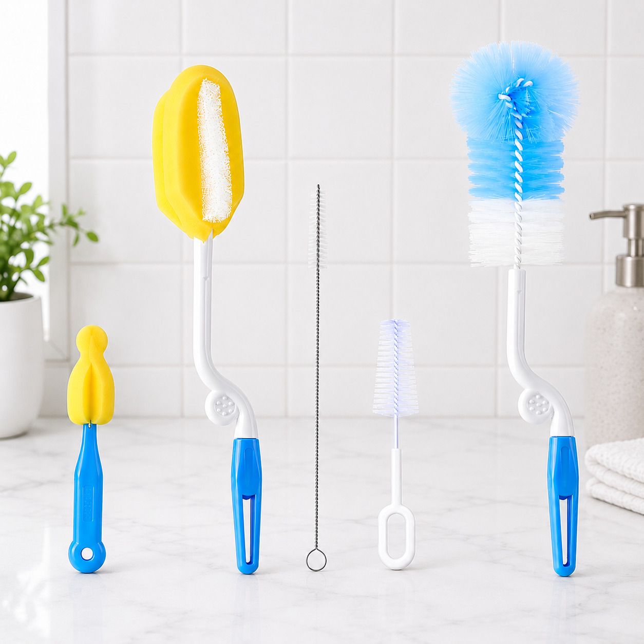 hitshree Baby Bottle Cleaning Accessories Set-picture-31