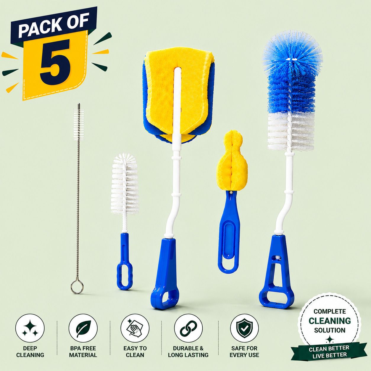Glass Bottle Cleaning Brush Set-image-16
