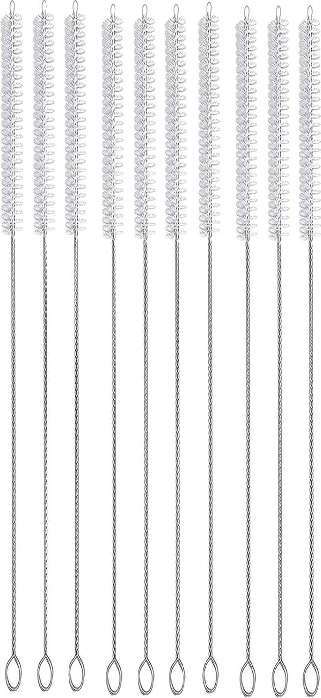 mishi Straw Cleaner Brush, Reusable Stainless Steel Handles---picture-3