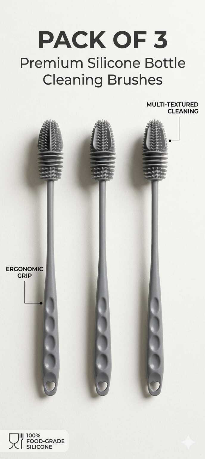 inso BOTTLE CLEANER BRUSH Pack of 3-picture-2