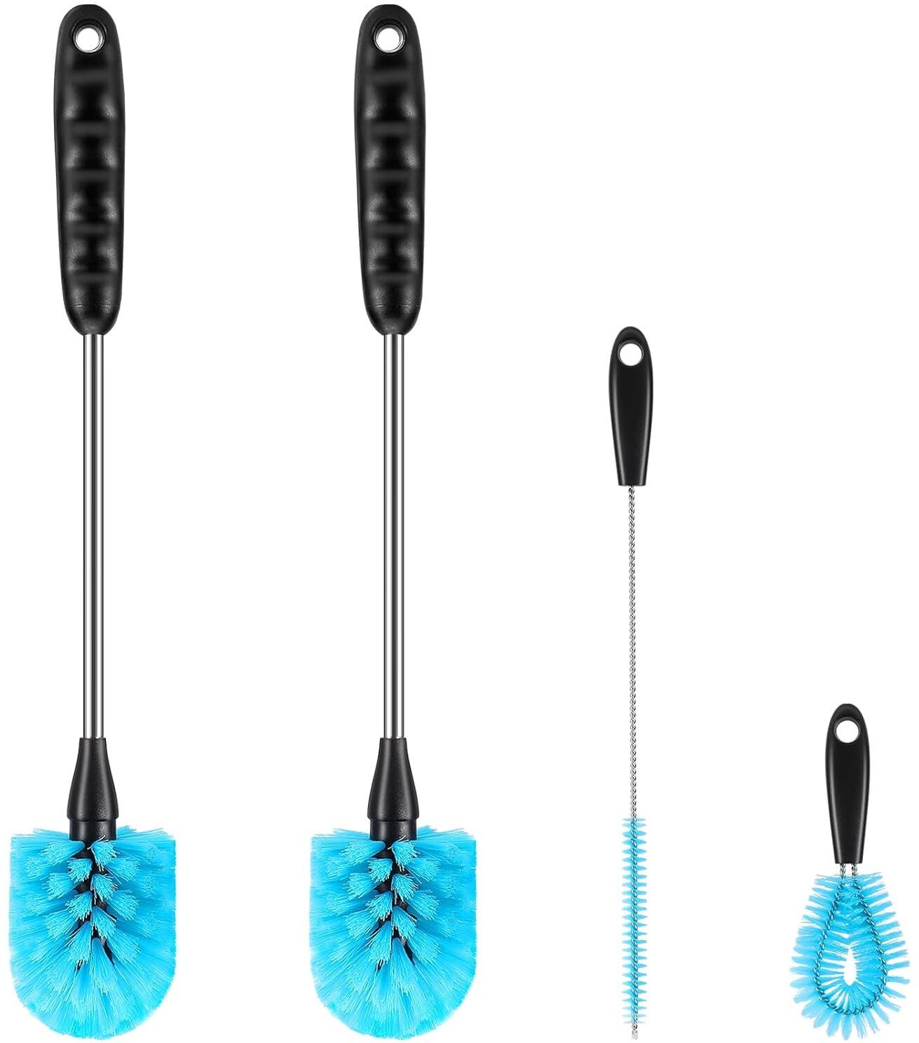 mospros Long Handle Bottle Cleaning Brush Set for Narrow Neck Bottles-picture-0