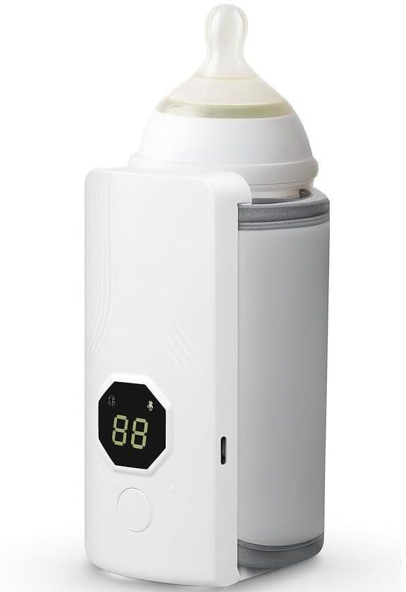 wundervox USB Rechargeable Baby Milk Warmer with Long-Lasting Warmth for Feeding-picture-8