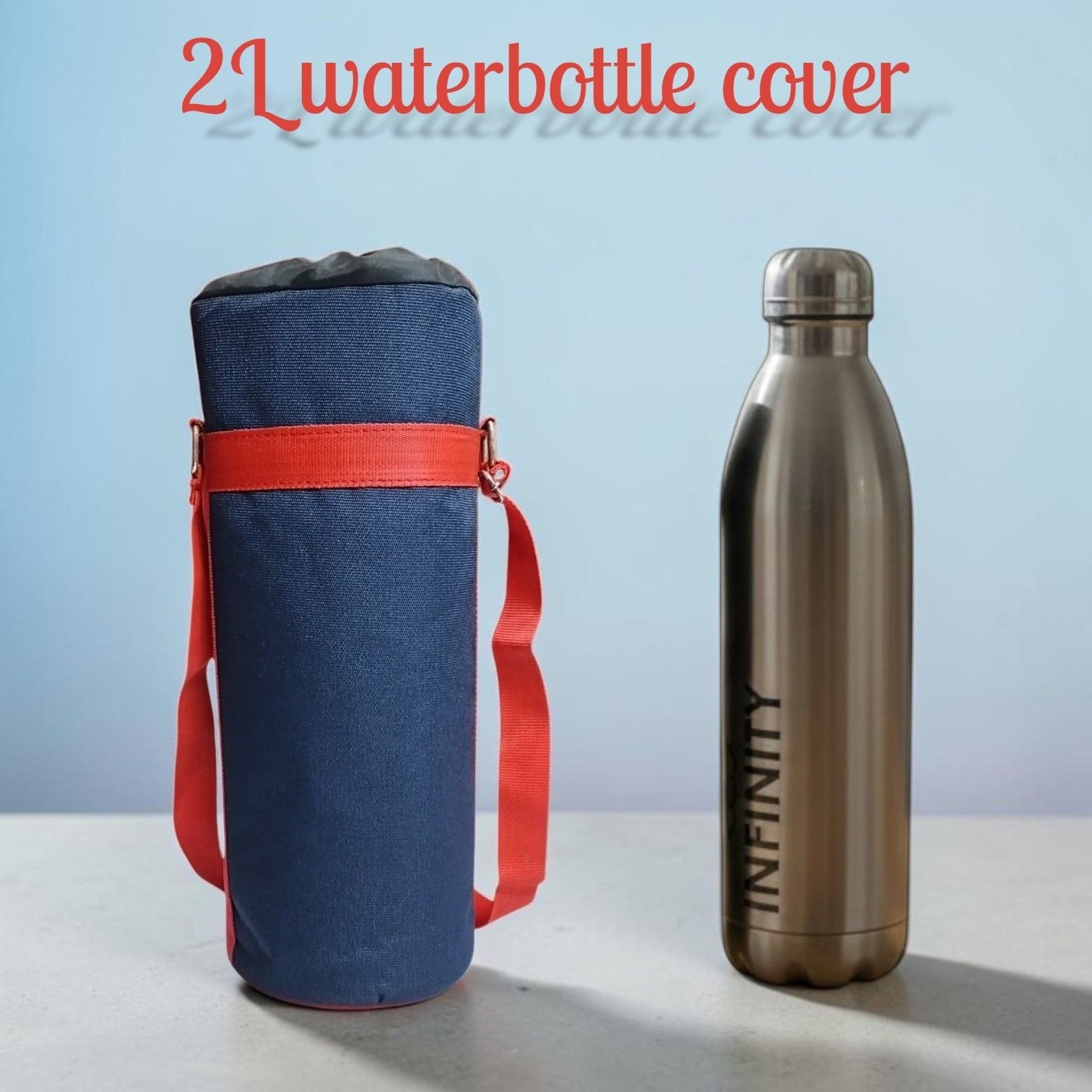 2L water bottle cover Drawstring closure-image-46