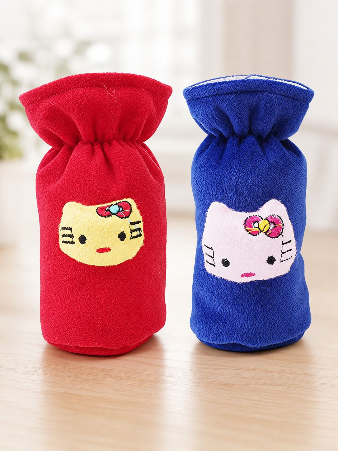 da anushi Soft Plush Small baby milk feeding bottle cover 60-125 ml-picture-12
