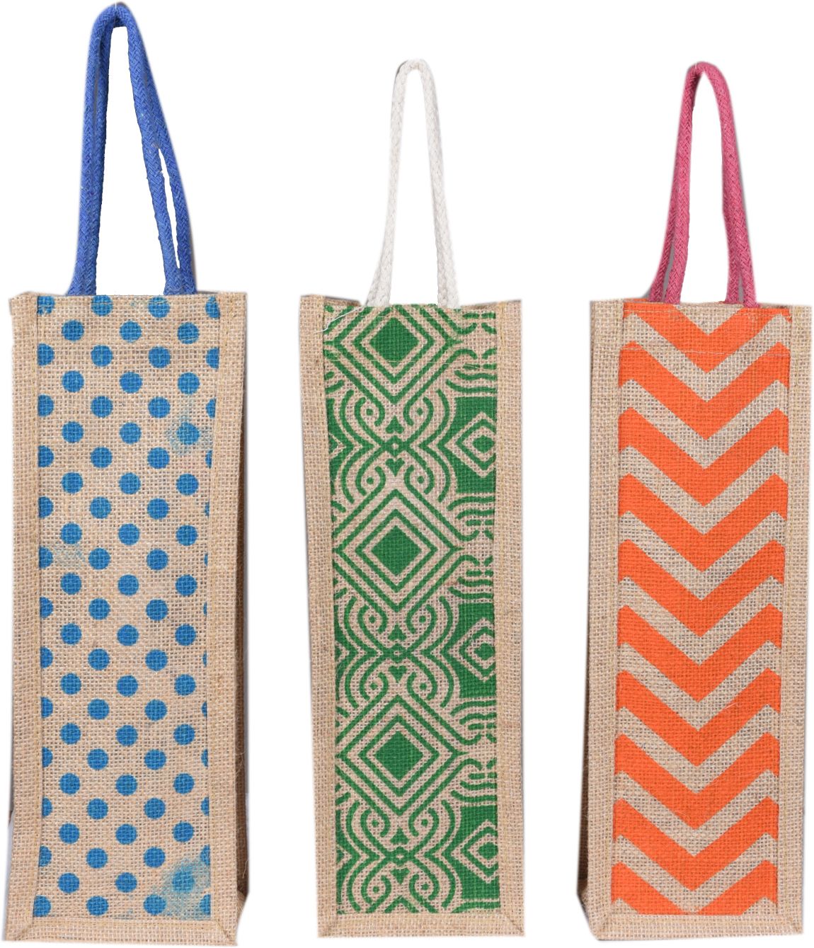 sunesh creation Jute Wine Bottle Gift Bag-picture-36
