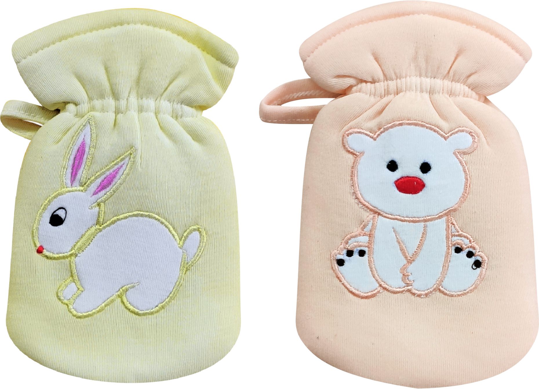 sarvatapana Stretchable hosiery baby feeding bottle Cover|Easy-to-hold|Suitable for 60-125ML-picture-11