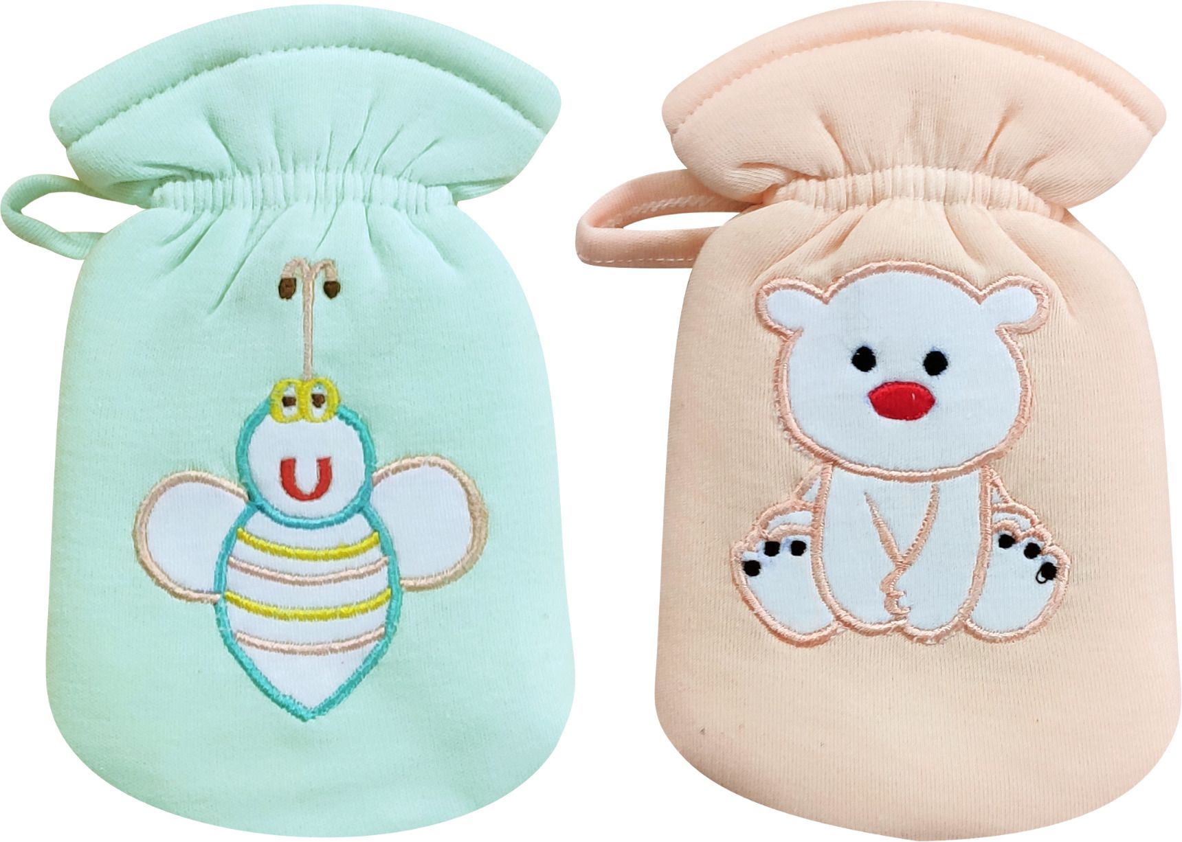 Soft hosiery baby feeding bottle cover|Easy-to-hold|Suitable for 60-125 ML-image-11