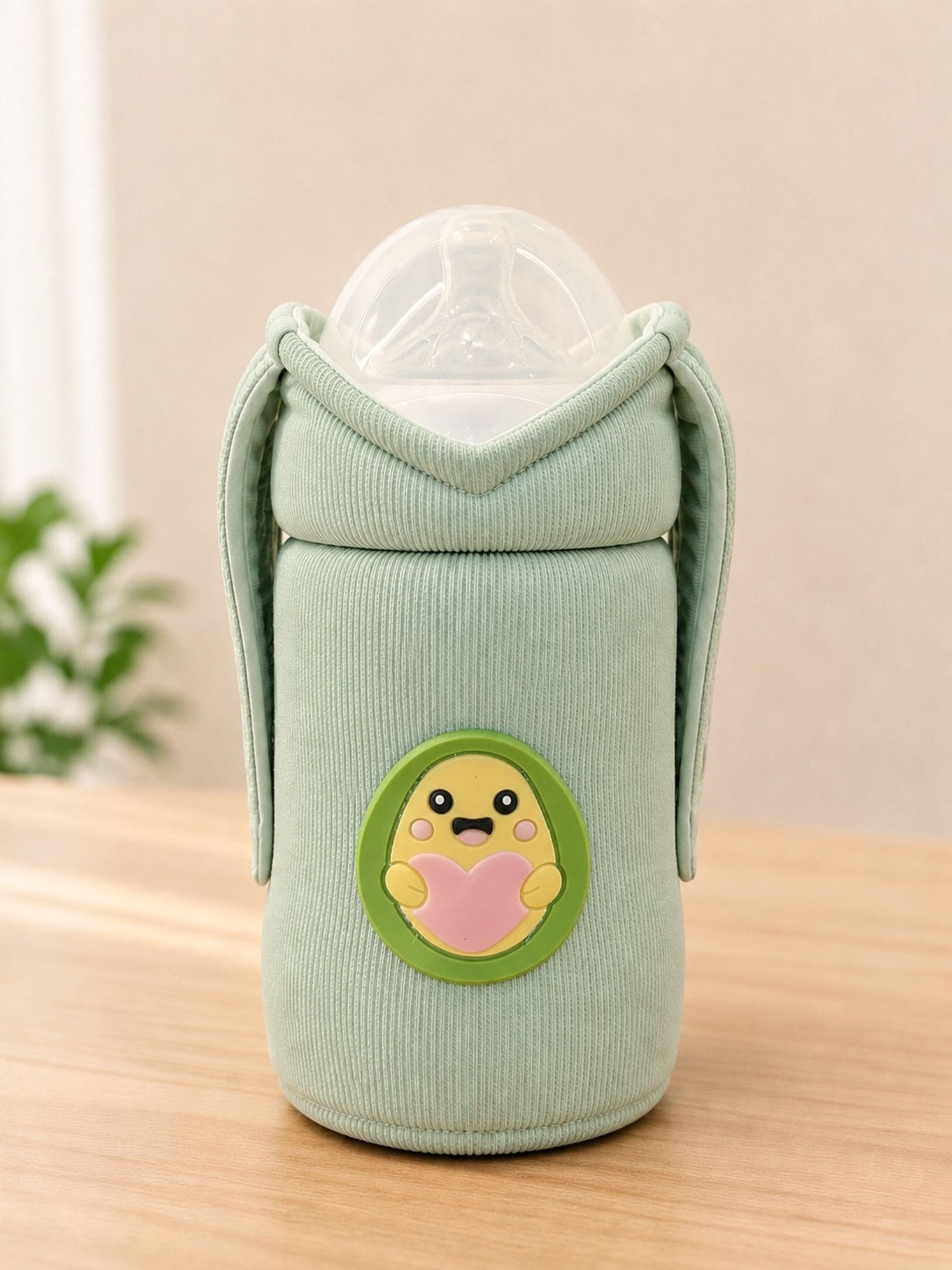 the little lookers Baby Feeder Cover Sleeve with Handles | Soft Water Resistant Bottle Cover-picture-19