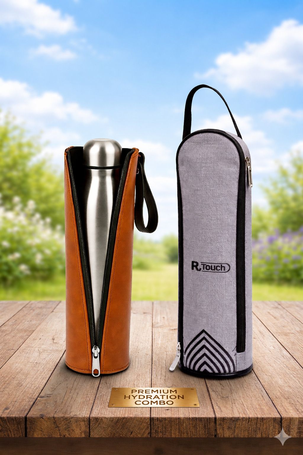 r touch Water Bottle Cover for 1000 ML Bottles (Pack of -2)-picture-13