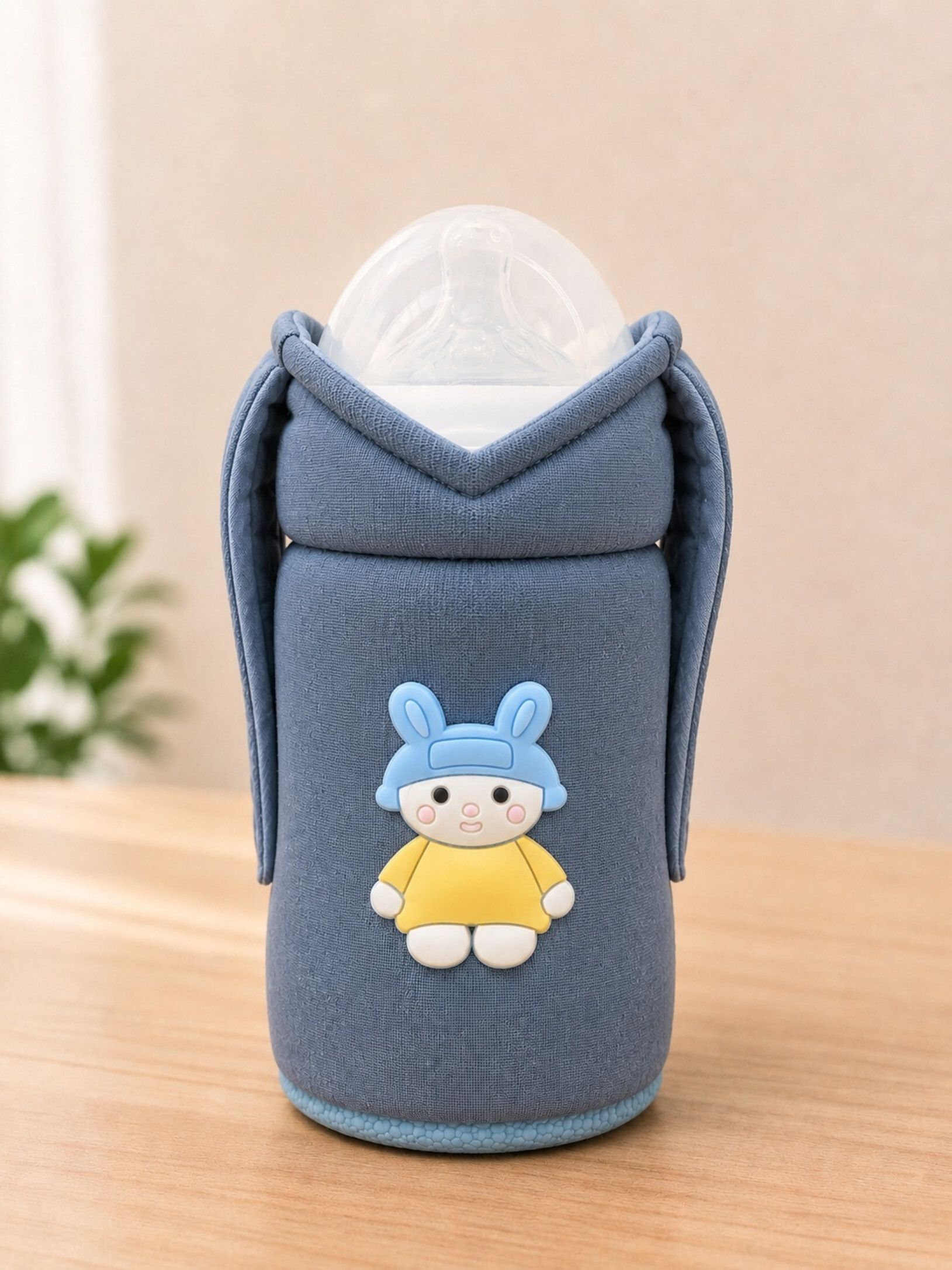 the little lookers Baby Feeder Cover Sleeve with Handles | Soft Water Resistant Bottle Cover-picture-43