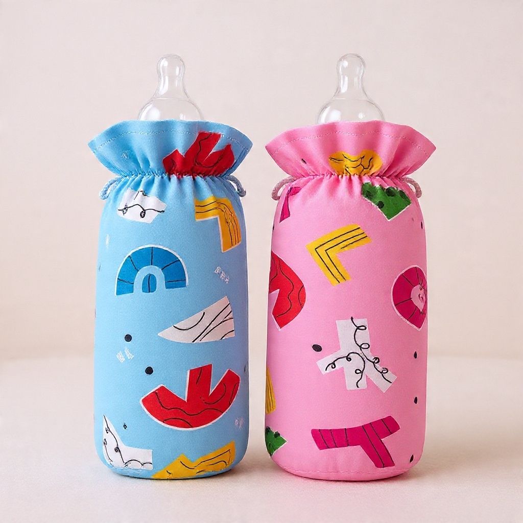 adriel bringing joy baby bottle cover pack of 2 blue pink .-picture-32